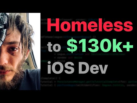 From Homeless to $130k+ iOS Dev | Self-Taught thumbnail