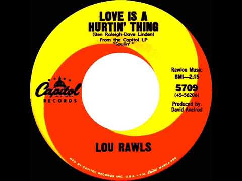 1966 HITS ARCHIVE: Love Is A Hurtin’ Thing - Lou Rawls (mono 45)