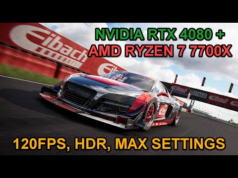 GRID (2019) (Benchmark, San Francisco, Day) - NVIDIA RTX 4080, AMD Ryzen 7 7700X (4K, HDR)