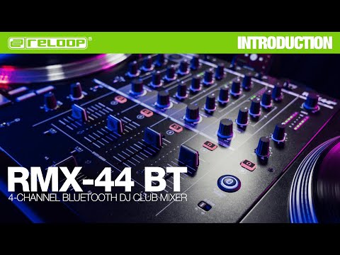 Демонстрация Reloop RMX-44BT