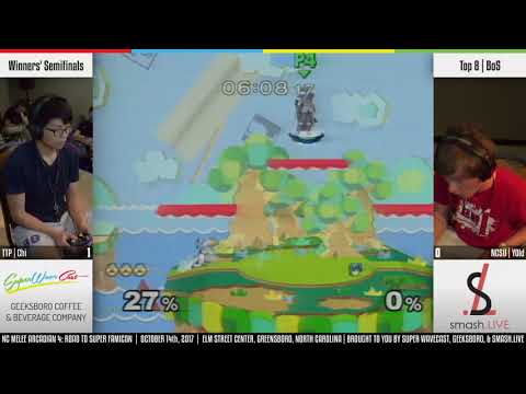 NC Melee Arcadian 4 Top 24 WS - Chi (Sheik) vs. NCSU | YOld (Marth)