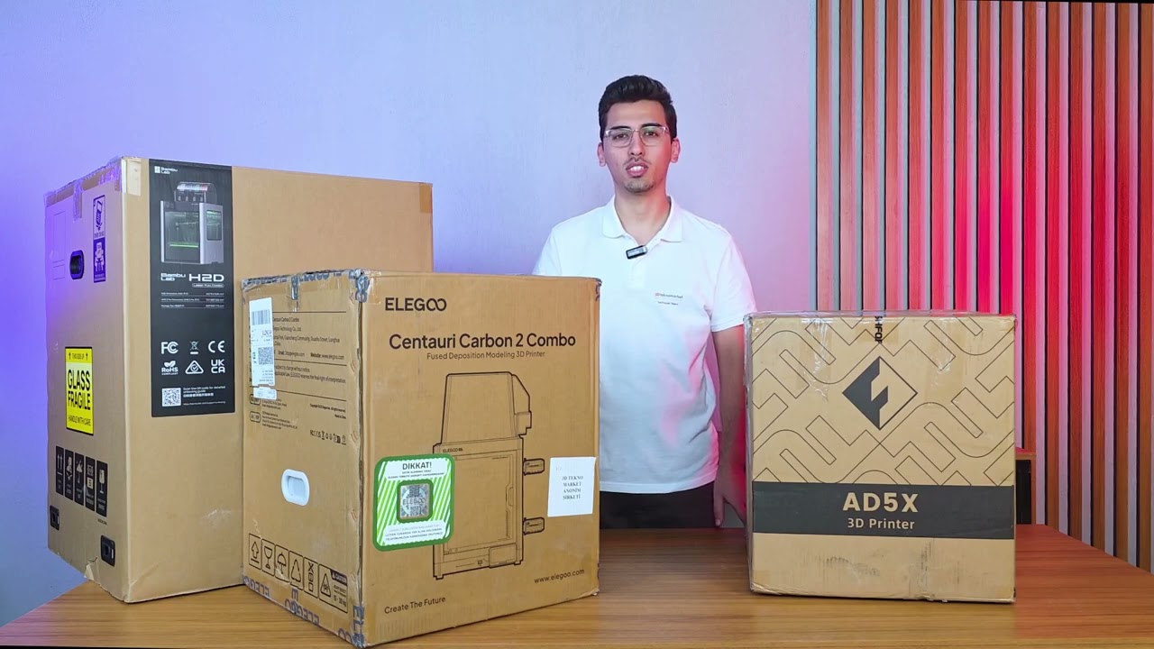ELEGOO Centauri Carbon 2 Combo tanıtım videosu