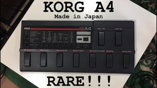 Download lagu Korg A4 Guitar Multieffect | Demo Modulation Efx and Drive 🎧 mp3