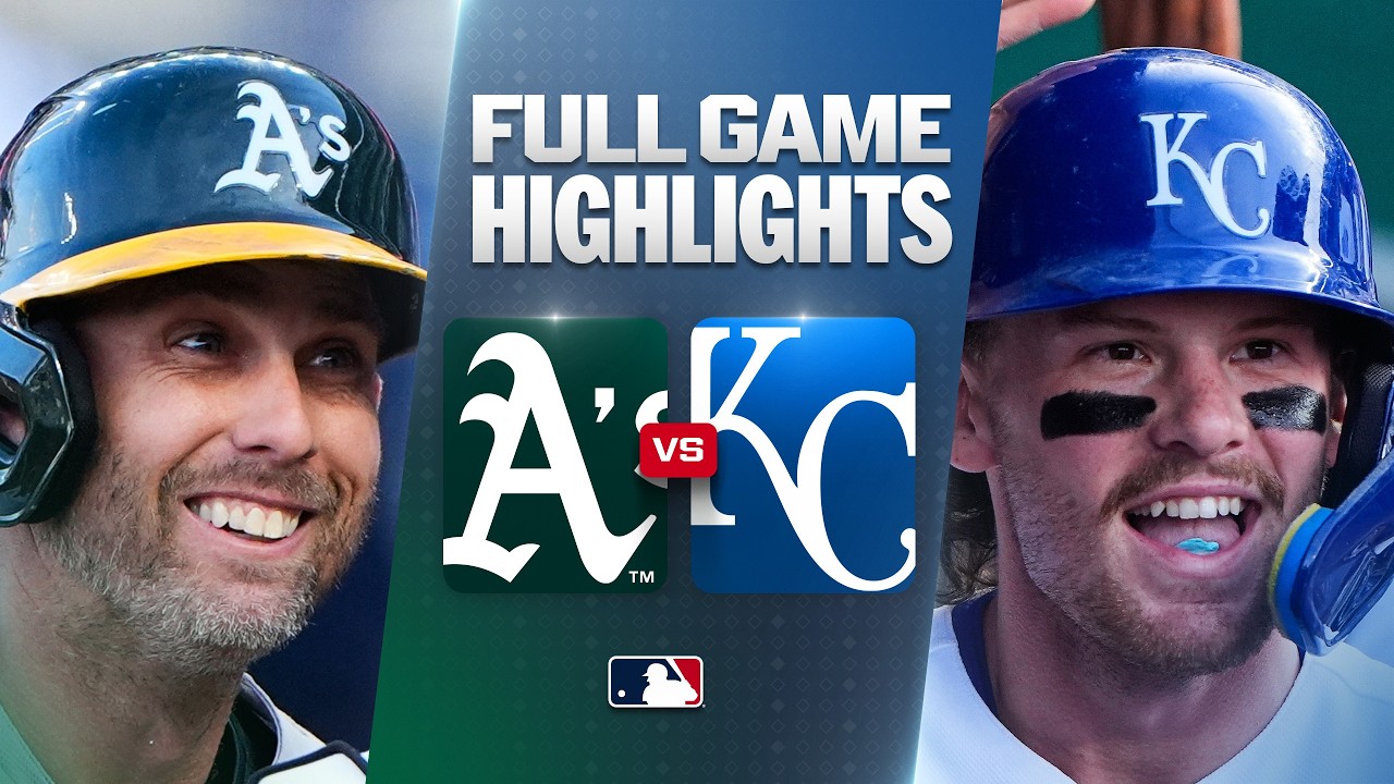 ATHLETICS vs. ROYALS: Official Full Game Highlights (August 17) | 2026 MLB Season