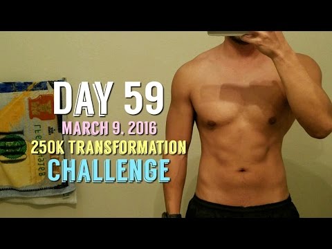 Kinobody Review Day 59: 250k Transformation Challenge - Aggressive Fat Loss - Fasting Weight Loss