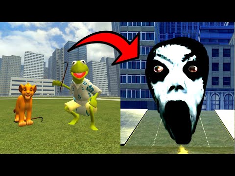 TERRIFYING CREATURE IN A CITY! 😨- Garry's mod Sandbox