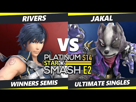PSS S14:E2 Winners Semis - Rivers (Chrom, Diddy Kong) Vs. Jakal (Wolf) SSBU Ultimate Tournament
