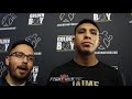 JAIME MUNGUIA "YOU HAVE TO RESPECT CANELO FOR WANTING TO FIGHT KOVALEV AT 175LBS"
