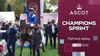 WHAT A HORSE! Almeraq shines in the Champions Sprint! | Full replay