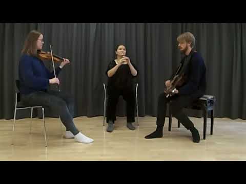 Menuett och trio, Spelmansbok MMD 33, okänd, 1700-tal