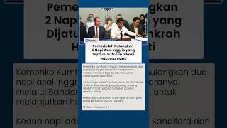 2 Napi Asal Inggris Dipulangkan Pemerintah Melalui Bandara Ngurah Rai, Dijatuhi Inkrah Hukuman Mati