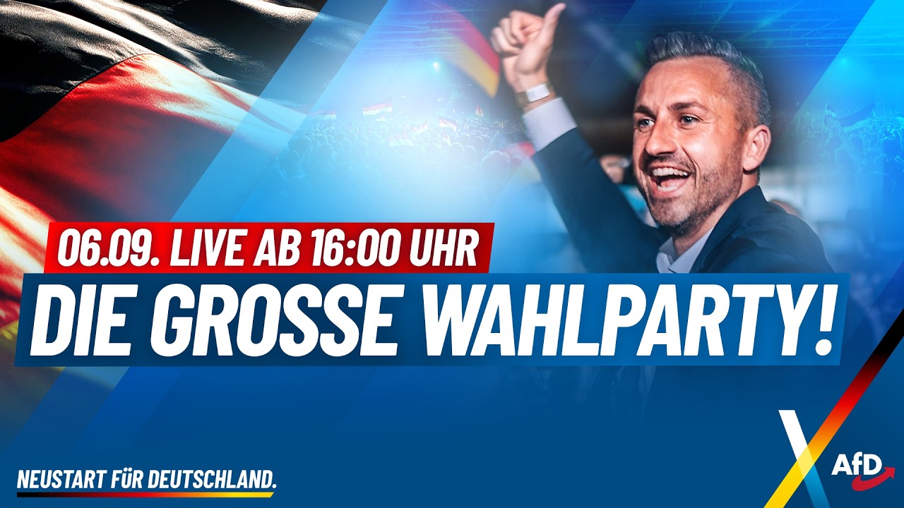 Die Entscheidung: Live bei der Wahlparty in Magdeburg!
