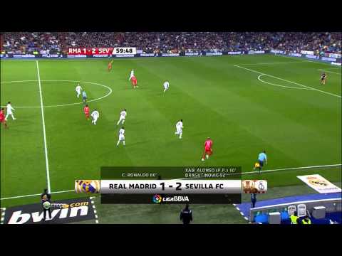 Cristiano Ronaldo goal vs Sevilla 06/03/2010 HD 1080i by mzztter08