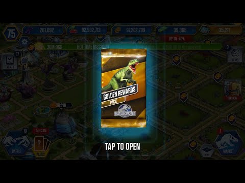 Jurassic world the game ep 139 | VIP Exclusive Event | Golden Rewards Pack
