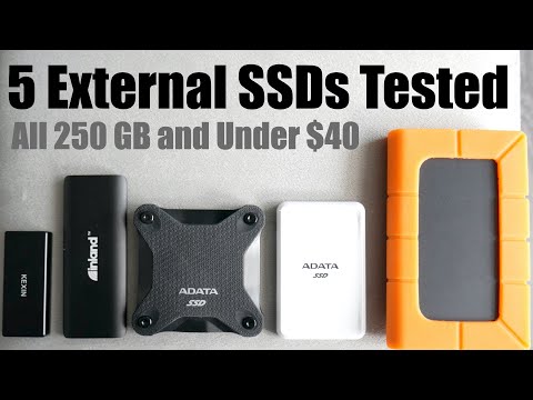 Five Budget External SSDs Tested All Under $40
