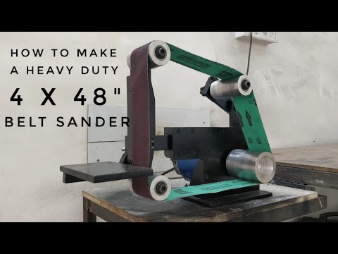 Making a 4x48" Belt Sander