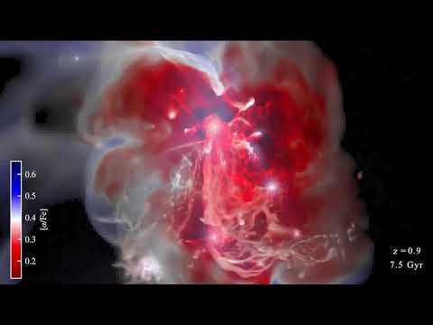 VINTERGATAN simulation - [alpha/Fe] content