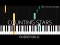 OneRepublic - Counting Stars (Easy Piano Tutorial)