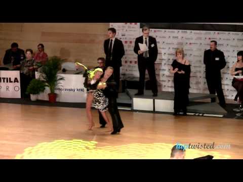 Jan Onder - Lucie Huncarova, Brno Open 2012, rising stars latin, semifinal - samba