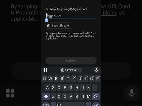 how to get a redeem code for play store #googleplay