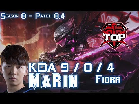 TOP MaRin FIORA vs JAX Top - Patch 8.4 KR Ranked