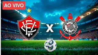 CORINTHIANS x VITÓRIA AO VIVO 🎮 SIMULAÇÃO REALISTA E EMOCIONANTE!