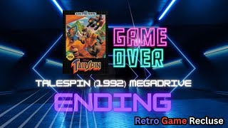 TaleSpin (1991) Sega Genesis Megadrive Disney ending [Retro Gaming]