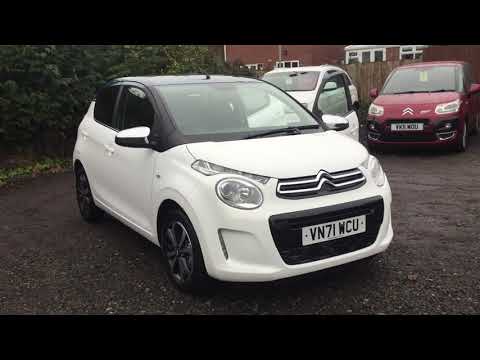 Citroen C1 1.0 VTi 72 Shine 5dr Walkaround White/Emerald Roof