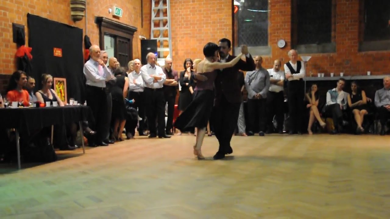 Roberto Leiva & Maricel Gomez at Reading Tango Club. The encore!