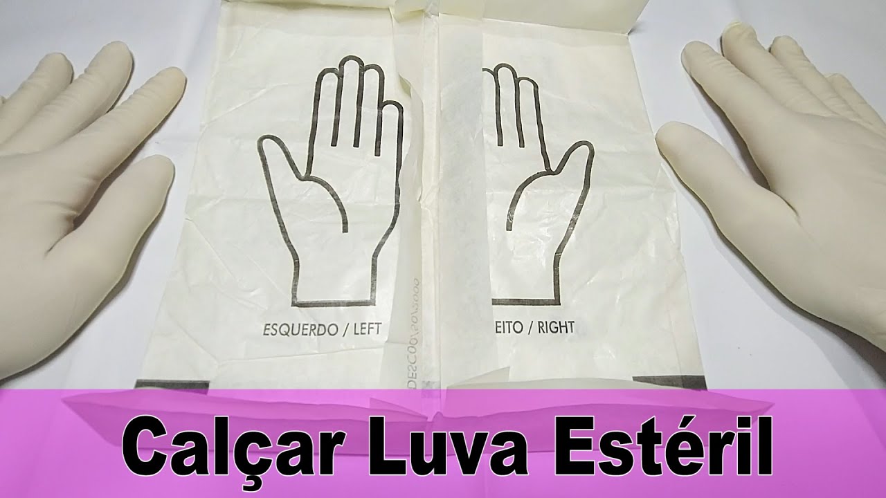 Como Calçar Luva Esteril