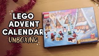 Unboxing The LEGO Harry Potter Advent Calendar