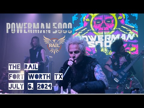 POWERMAN 5000 (FULL SET) THE RAIL FORT WORTH TEXAS JULY 6, 2024