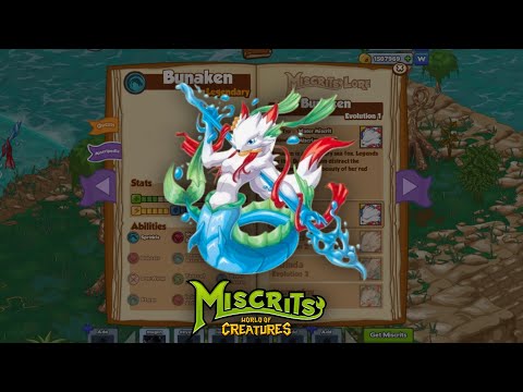 BUNAKEN IS FINALLY HERE!! Miscrits WoC: BUNAKEN | Leveling Up and First Look