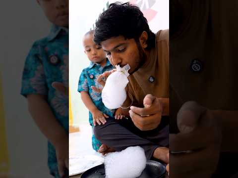 Sound semmaya iruke!🥹🤣 Experiment success💯 #babycomedy #experiment  #funny