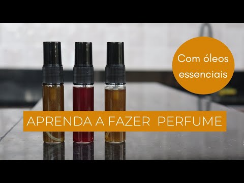 FAÇA UM PERFUME SPRAY COM ÓLEOS ESSENCIAIS (DIY) (base álcool)