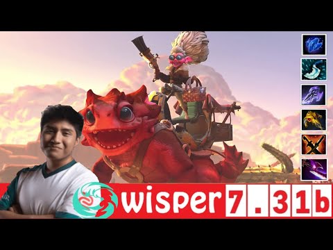 [DOTA 2] bc.Wisper the SNAPFIRE [OFFLANE] [7.31b]