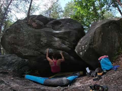 Obli-Yettes (6b) - Bois Rond - Fontainebleau