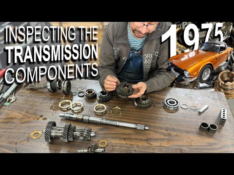 1975 TR6 - Part 2 - Prepping Transmission for Assembling
