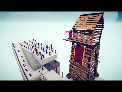 TOWER Vs EVERY UNIT | Totally Accurate Battle Simulator TABS