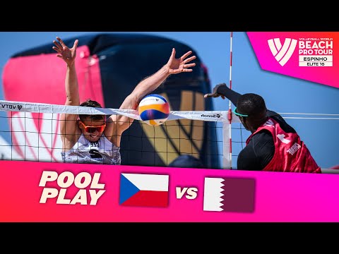 Perusic/Schweiner vs. Cherif/Ahmed - Pool Play Highlights | Espinho 2024 #BeachProTour