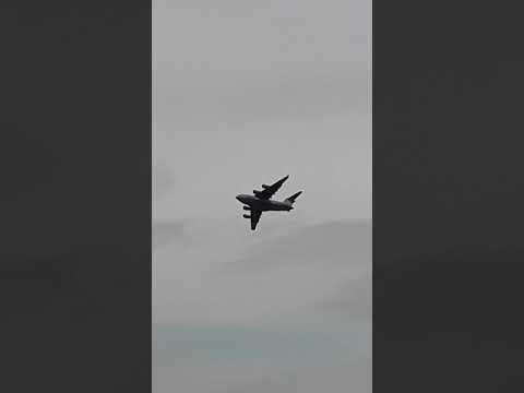 C-17 and KC-135 in air fuel demonstration at the Dayton Air Show