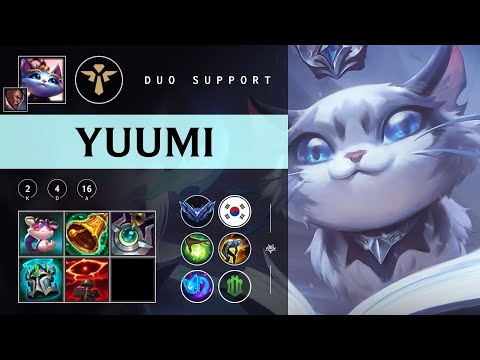 Yuumi Support vs Elise - KR Diamond Patch 25.24