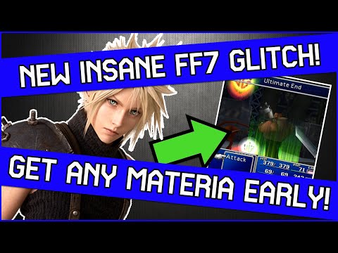 Most INSANE Save File Glitch JUST DISCOVERED FOR Final Fantasy 7 PC! COPY ANY MATERIA!