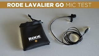 Video thumbnail for Is the RODE LAVALIER GO Mic Worth It? | Audio Test by iPhoneographers