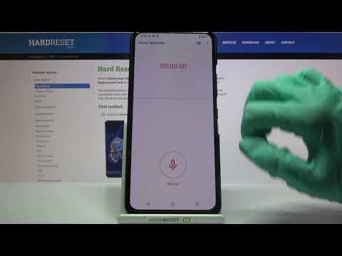 Record and Save Voice - ASUS ZenFone 8 Flip and Sound Recorder App