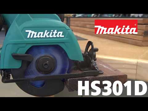 Makita HS301DSMJ Akumuliatorinis diskinis pjūklas, 12V MAX, 2x 4,0 Ah, 25,5 mm, ø85mm, MAKPACK video