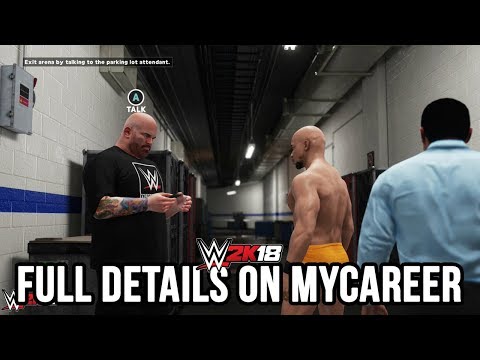 Full Details Revealed For WWE 2K18 My Career Mode