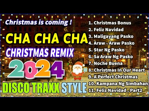 #trending CHRISTMAS DISCO TRAXX  & CHA CHA REMIX 2024 . #nocopyrightmusic #reupload