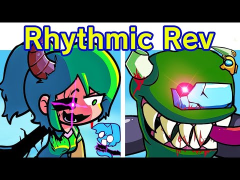 Friday Night Funkin' Rhythmic Revolution V1 FULL WEEK | VS Imposter but Human (FNF Mod) (Among Us)