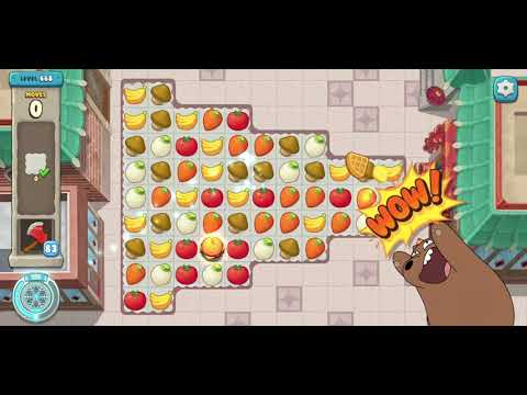 We Bare Bears the Puzzle for Kakao Season2 Level 668 - No Boosters